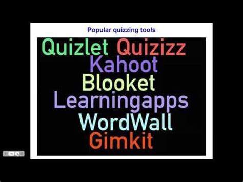The best online quizzing tool for retrieval practice.